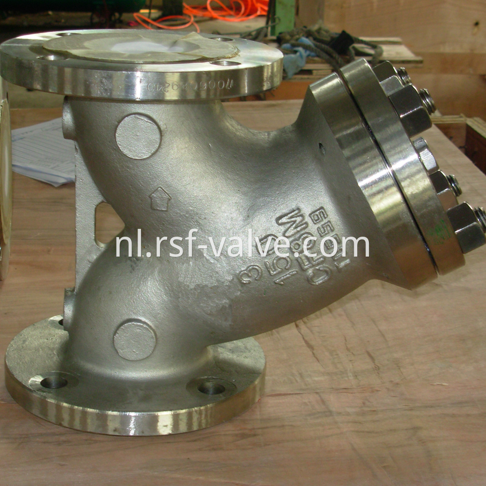 Cast Steel Y Strainer 2